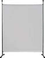 Paravent 150 x 190 cm Stoff Raumteiler Groß Stellwand Trennwand Balkon Sichtschutz Weiß