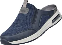 Rieker Herren Sabot Clogs Blau