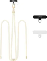 Tech-Protect C7S Rope Crossbody Strap Beige/Gold