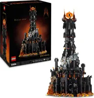 LEGO Icons Der Herr der Ringe: Barad-dûr, Bauset für Erwachsene mit den Minifiguren Sauron, Gothmog, Ork, Frodo, Sam und Gollum, Erinnerungsstück zum Film, Sammlerstück für Fans 10333