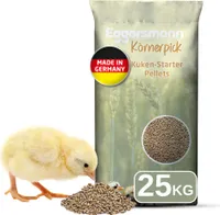 Eggersmann Körnerpick 25 kg pelet pro kuřata bez GMO - krmivo pro kuřata - prémiové krmivo pro kuřata - pelety pro kuřata husy a kachny na odchov