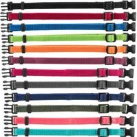 Welpenhalsbänder im 12er-Set zur Unterscheidung im Wurf Gr. S-M (17 - 25 cm / 10 mm)