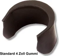 Billardtisch Einfallecke aus Gummi (Satz)