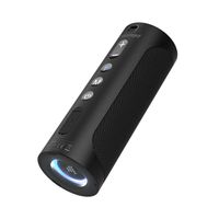Tronsmart T6 Pro Tragbarer kabelloser Bluetooth 5.0-Lautsprecher 45 W LED-Hintergrundbeleuchtung Schwarz (448105)