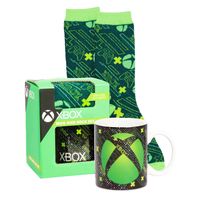 Xbox - Kinder Tasse/Socken-Set, Logo NS6659 (Einheitsgröße) (Grün)