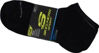 Skechers 6pk Terry No Show S115055-BLK, Sportsokken, Pánske, Black, Veľkosť: 41-46
