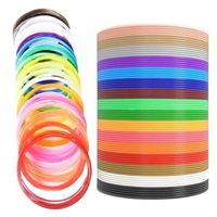 Fleau Kids 3D Pen Filament – 150 Meter – 30 Farben – Minen PLA 1.75mm – Starter-Kit – Bastelset – 3D-Drucker