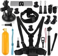 Zubehör Puluz Ultimate Combo Kits für Sportkameras PKT18 20 in 1