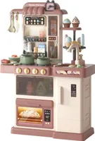 Coemo Kinderküche Jasmin Spielküche mit viel Zubehör Farbe Braun