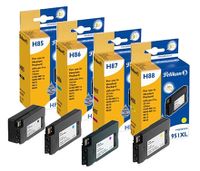 Pelikan 4950960, kompatibilná, čierna, azúrová, purpurová, žltá, HP, multibalenie, HP OfficeJet Pro 251 dw HP OfficeJet Pro 276 dw HP OfficeJet Pro 8100 HP OfficeJet Pro 8600 HP..., 4 ks