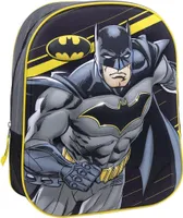 CERDÁ LIFE'S LITTLE MOMENTS Jungen Kindergartenrucksack mit 3D Abbildung von Batman-Vorschulranzen mit Einzeltasche für 3-6 Jährige Kinder Rucksack, Schwarz