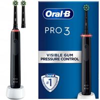 Oral-B Pro 3 3400N Schwarz Elektrische Zahnbürste