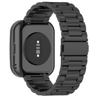 INF Edelstahlarmband für Huami Amazfit GTR Mini 20 mm Schwarz