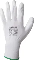 Arbeitshandschuhe Handschuhe Polyurethan/ Nylon Feinstrick weiß Größe 11