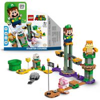 LEGO 71387 Super Mario Abenteuer mit Luigi – Starterset, Spielzeug mit einer interaktiven Figur, modulares Set