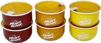 Mont Blanc Dessert-Set: Vanille, Schokolade & Praliné - 6x 125g lecker!
