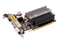 ZOTAC ZT-71115-20L - GeForce GT 730 - 4 GB - GDDR3 - 64 bitov - 4096 x 2160 pixelov - PCI Express x16 2.0