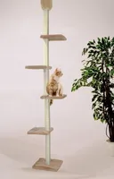 Cat Dream Katzen Kratzbaum raumhoch beige
