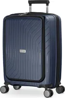 HAUPTSTADTKOFFER TXL - Príručná batožina na kolieskach ľahká palubná batožina 55cm business trolley Carry-On TSA 4 kolieska 40L, tmavo modrá