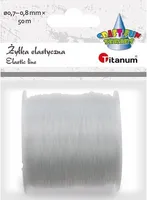 Żyłka silikonowa elastyczna 0,7-0,8mm 50m
