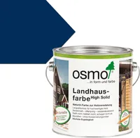 Osmo Landhausfarbe high Solid aus natürlichen Ölen royalblau 2500ml