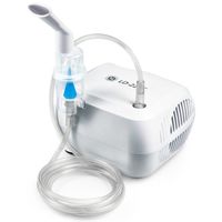 Inhaliergerät für Kinder und Erwachsene Aerosol Therapie Vernebler Inhalation Kompressor 3x Zerstäuber Weiß