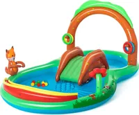 Bestway® Wasserspielcenter Friendly Wood 295 x 199 x 130 cm