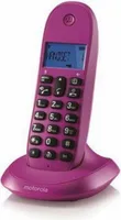 Motorola C1001LB+ DECT-Telefon Anrufer-Identifikation Violett