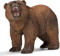 Schleich Wild Life - Grizzlybär, Figur für Kinder ab 3 Jahren