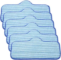6er-Pack kompatibel mit Dupray Neat Dampfreiniger Mikrofaser-Pads.
