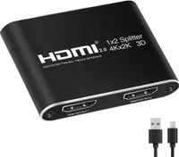 INF Rozbočovač HDMI 1x2 pro 2 obrazovky 3D/4K/1080p