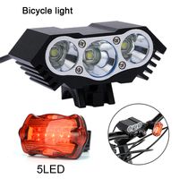 Fahrradlampe 8000LM XML T6 LED Fahrradlicht Scheinwerfer MTB Lampen Radfahren DE Fahrradlampe 8000LM XML T6 LED Fahrradlicht Scheinwerfer MTB Lampen Radfahren DE