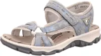 Topánky Rieker 68879 Dámske trekové sandále , veľkosť:40 EU, farba:Blue