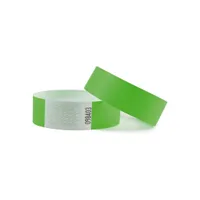 CombiCraft Tyvek Einlassbänder Neongrün – 100 Stück