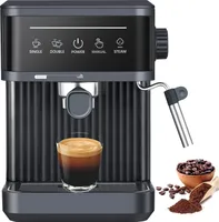 Kaffeevollautomat,Espresso Siebträgermaschine 20 Bar, Kaffeemaschine für den Hausgebrauch, 850W, 1,8 Liter Wassertank