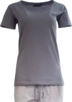 AnnAmax Damen Pyjama Blau XL