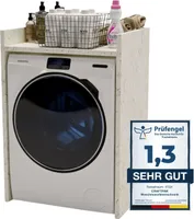 CraftPAK Waschmaschinenschrank geeignet für Waschmaschine & Wäschetrockner 66x97x62cm