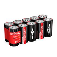 ANSMANN Baby C LR14 Alkaline Industrial Batterie Industriebatterie 10er Pack