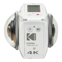 Kodak 4KVR360, 4K Ultra HD, 3840 x 2160 Pixel, 120 fps, 1280 x 720,1920 x 1080,3840 x 2160, H.264,MP4, 2160p