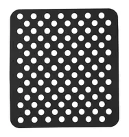 SPÜLBECKEN EINLAGE 31x28cm eckig Spülbeckenmatte Spülbeckeneinlage Spülmatte Spülmatte Abtropfmatte Matte 55 (Schwarz)