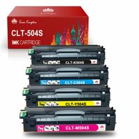 Toner Kingdom 4-Pack CLT-504S Kompatibel Toner als Ersatz für Samsung CLT-P504C für Xpress C1860FW C1810W CLX-4195FW CLX-4195FN CLX-4195N CLX-4190 CLP