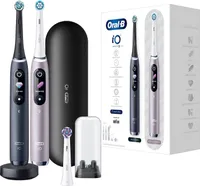 Oral-B iO Series 9 Elektrische Zahnbürste Black Onyx/Rose Quarz mit 2. Handstück