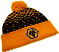 Wolverhampton Wanderers FC - Klobúk TA11581 (jedna veľkosť) (čierna/žltá)