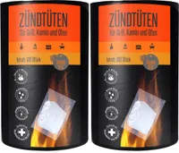 2x100 Anzündtüten in der Dose
