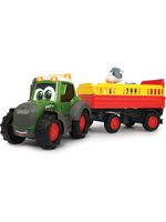 DICKIE ABC Happy Fendt Traktor mit Anhänger mit Haustier