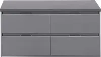 Waschtischunterschrank Sanox Porto Frontfarbe eisgrün BxHxT 120 x 59 x 50 cm