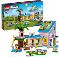 LEGO 41727 Friends Hunderettungszentrum, kreatives Tierarzt Spielzeug mit Mini-Puppen und Welpen-Figuren, aus der Serie 2023 Autumn mit Zac und Tierfiguren, wie Pickle der Hund