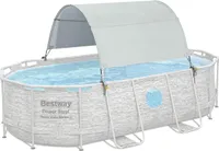 Bestway® Sonnenschutzdach für eckige und ovale Pools