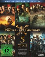 Blu-ray Box Pirates of the Caribbean 1 - 5