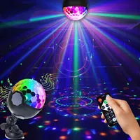 SATISFIRE Discolicht Mini Party Lichteffekt DISCO DOME Discokugel
